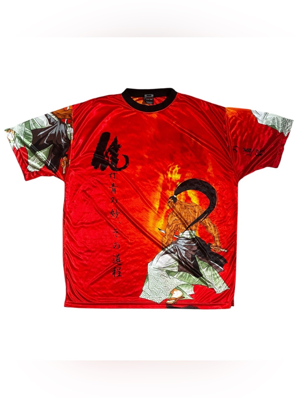 VTG Japanese Anime DTEK Samurai Short Sleeve Shirt